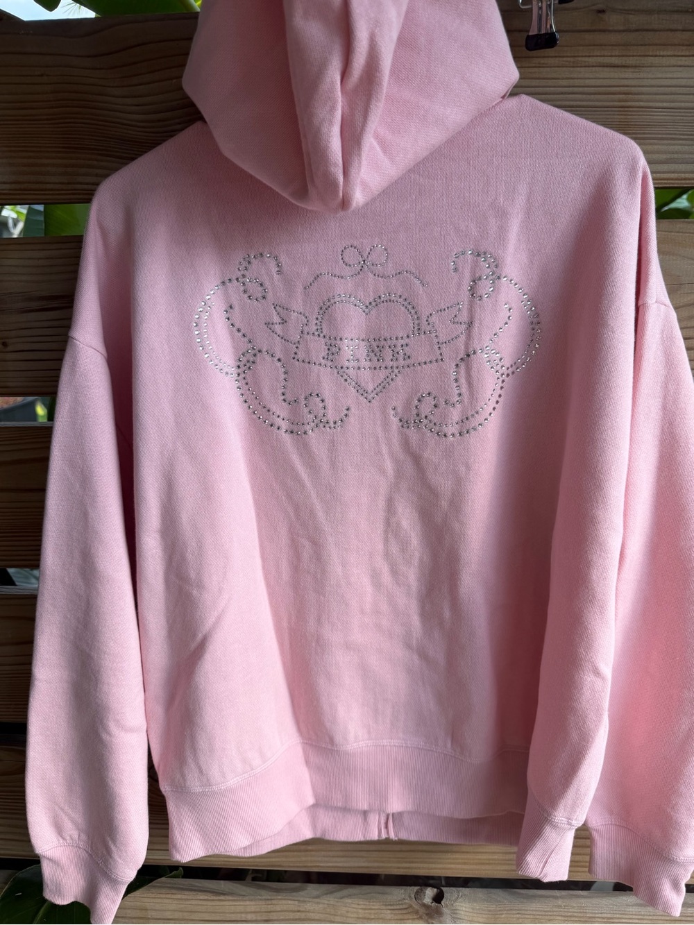 Pink Zip-Up Hoodie Jacket by PINK Victoria's Secret